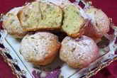 Маковые маффины с лимонным соком