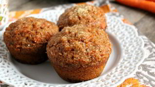 Морковные маффины