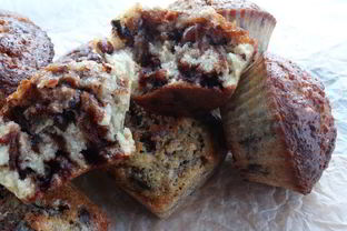 Орехово-шоколадные маффины