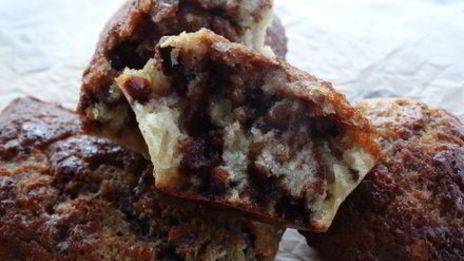 орехово-шоколадные маффины