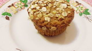 Полезные маффины на отрубях и кефире