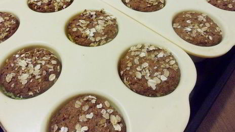 полезные маффины на отрубях и кефире