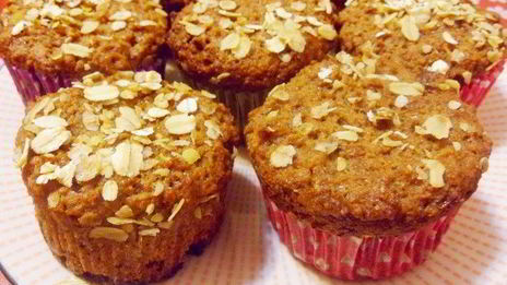 полезные маффины на отрубях и кефире