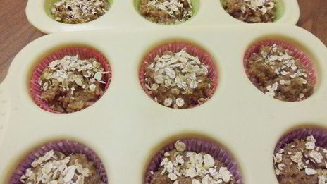 полезные маффины на отрубях и кефире