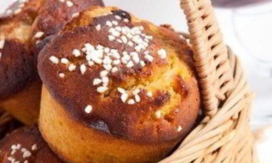 Рецепт постных вишневых маффинов