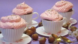 Шоколадно-ореховые маффины