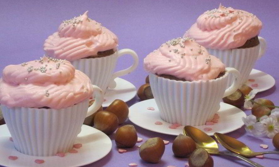 Рецепт шоколадна-ореховых маффины