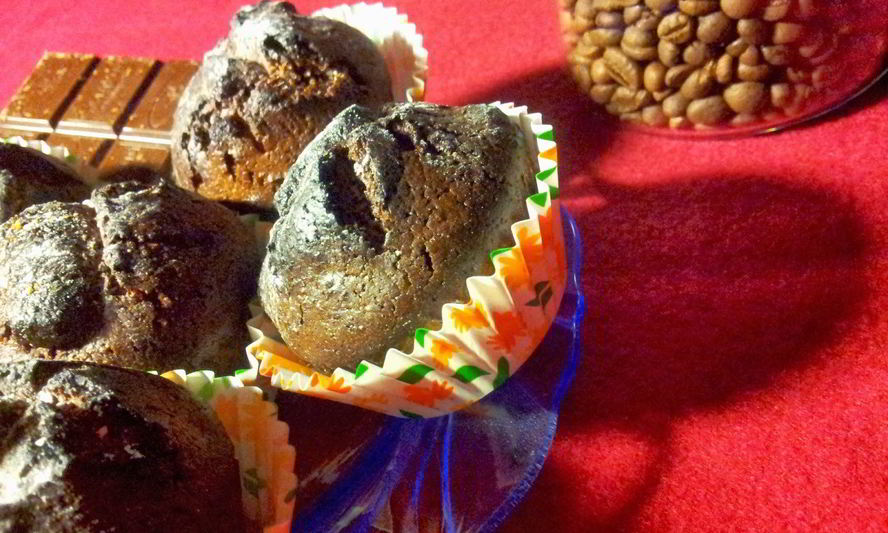 Рецепт шоколадных маффинов с грецкими орехами