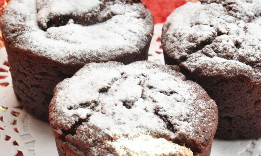 Рецепт шоколадных заварных маффинов