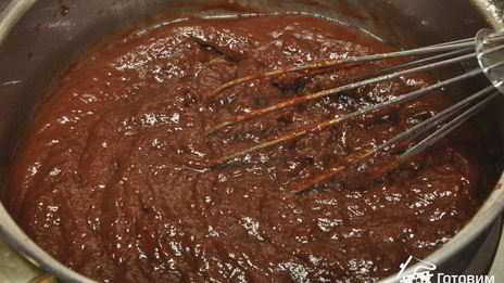 шоколадные заварные маффины