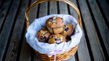 смородиновые маффины