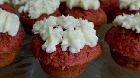 свекольные маффины