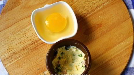 сырные маффины с ветчиной и яйцом