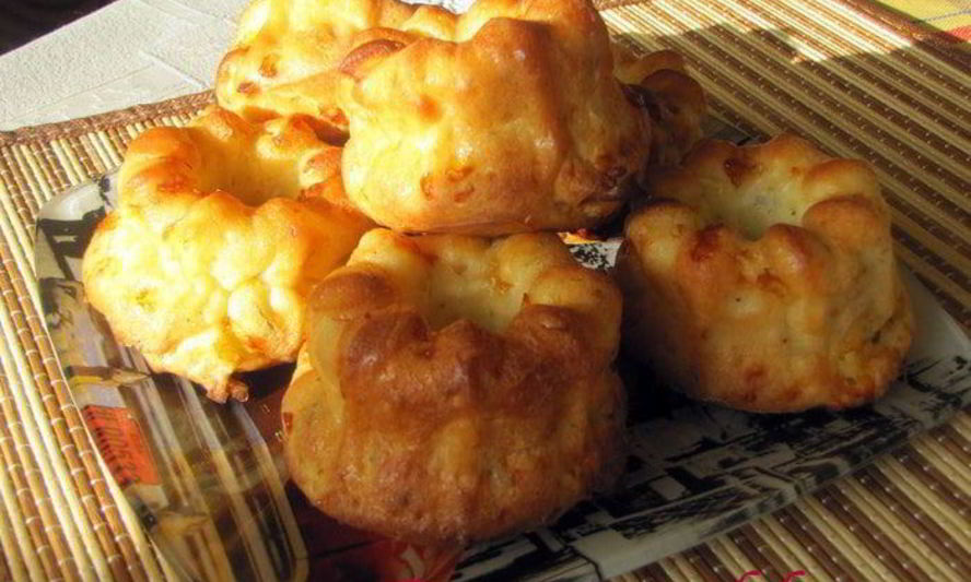 Рецепт сырных маффинов