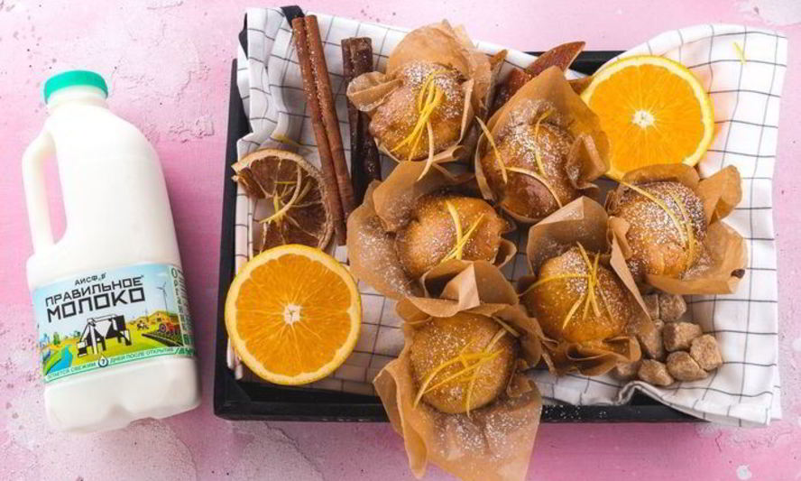 Рецепт цитрусовых маффинов