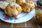 Ветчинно-сырные маффины