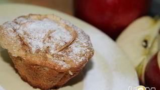 Яблочные маффины