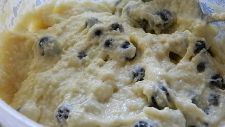 ягодные маффины с миндальным штрейзелем