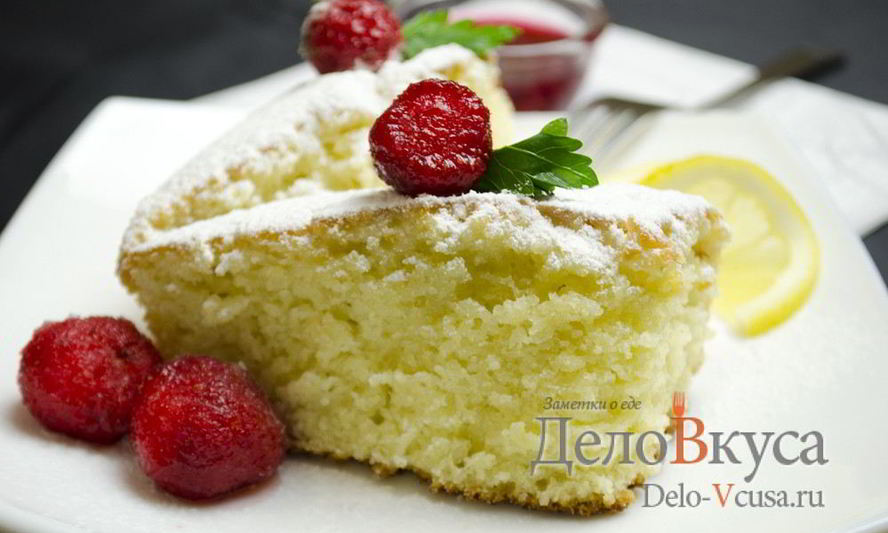 Рецепт манника на кефире