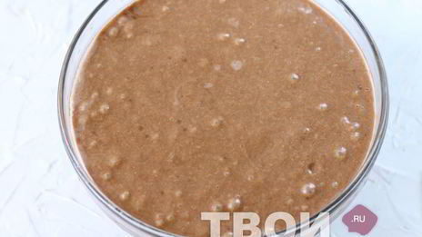 шоколадный манник