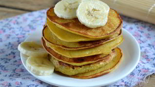 Банановые оладьи