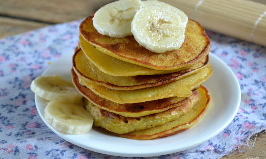 Рецепт банановых оладий