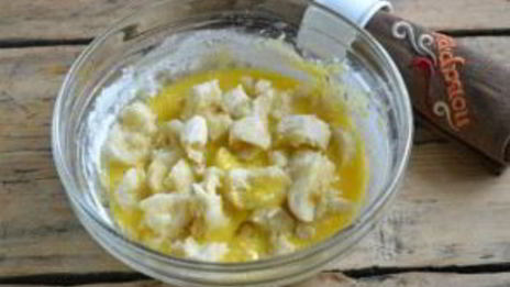 банановые оладьи