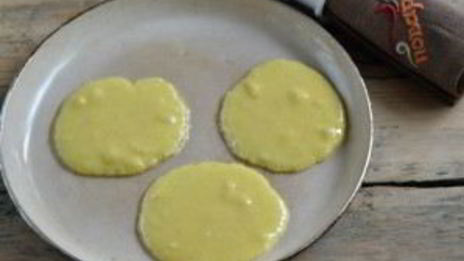 банановые оладьи