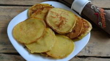 банановые оладьи