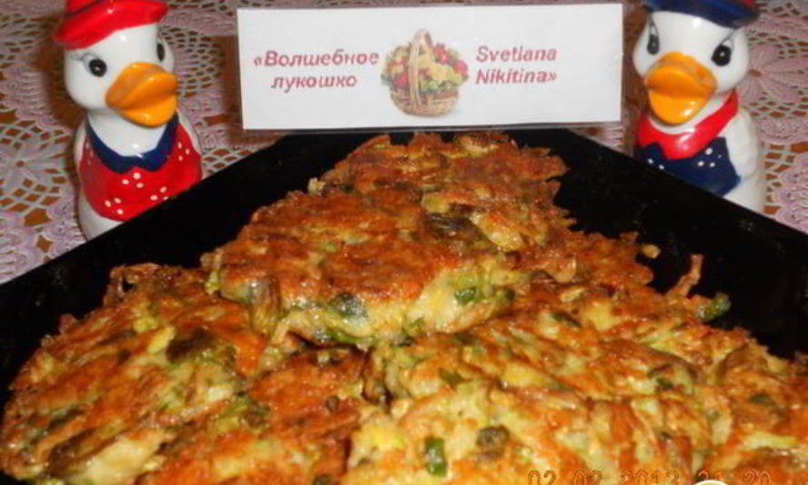 Рецепт брюссельских оладий с сыром и кедровыми орешками