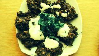 Грибные оладьи