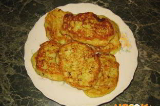 Кабачковые оладьи