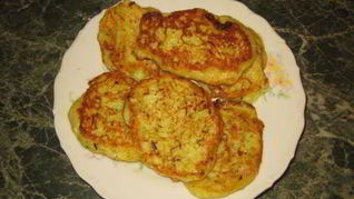 Кабачковые оладьи
