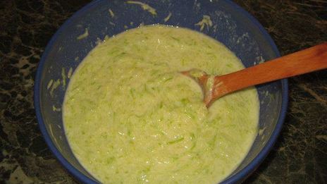 кабачковые оладьи