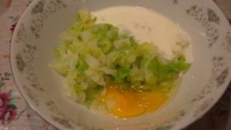 капустные оладьи на кефире