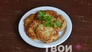 Капустные оладьи