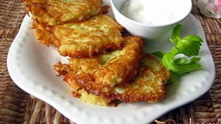 Картофельные оладьи