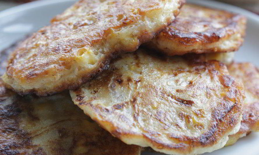 Рецепт кукурузных оладушек