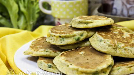 кукурузные оладьи