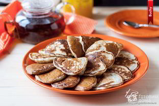 Манно-овсяные оладьи