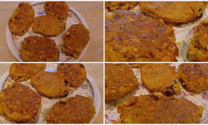 Рецепт морковна-яблочных оладьи