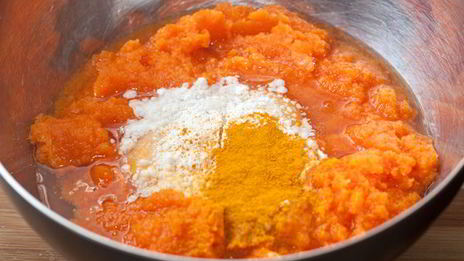 несладкие оладьи из тыквы с сыром