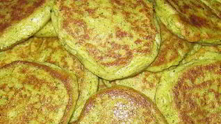 Оладики из брокколи