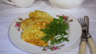 Оладушки из кабачка