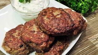 Оладушки из печени по-домашнему