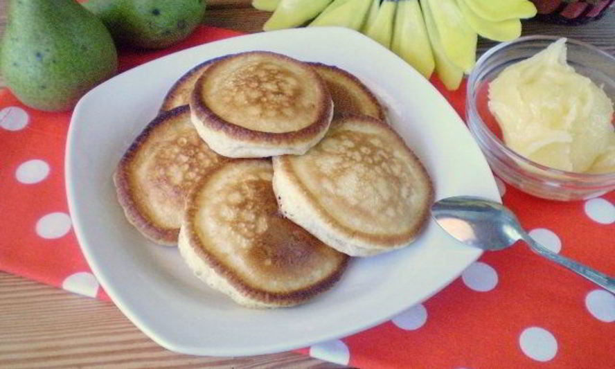 Рецепт оладушек на кислом кефире