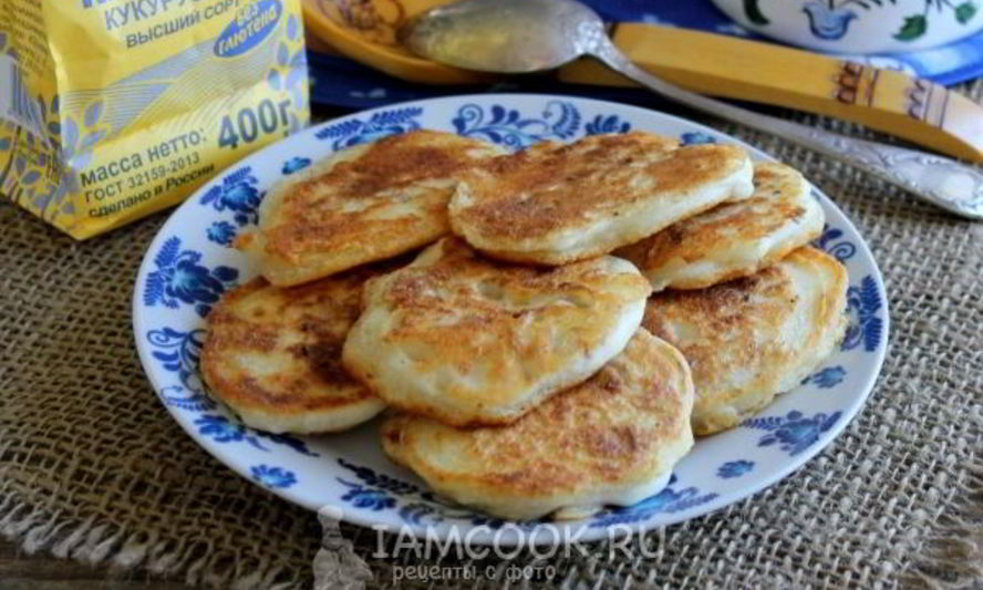 Рецепт оладий без муки