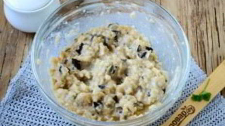 оладьи из баклажанов и картофеля