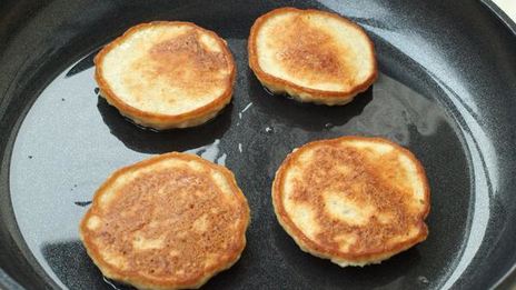 оладьи из груш и банана