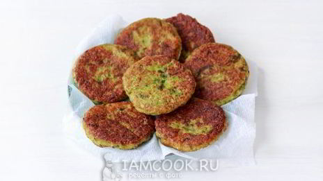 оладьи из кабачков без яиц